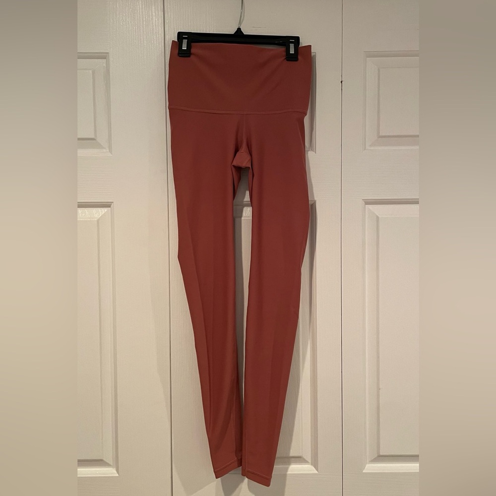 Old Navy coral compression leggings